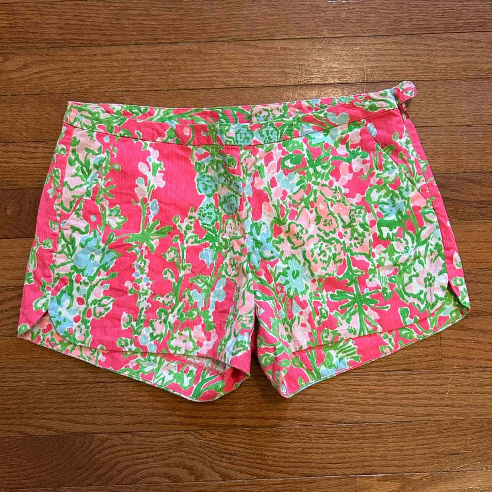 Lilly Pulitzer Southern Charm Adie Shorts Size 4